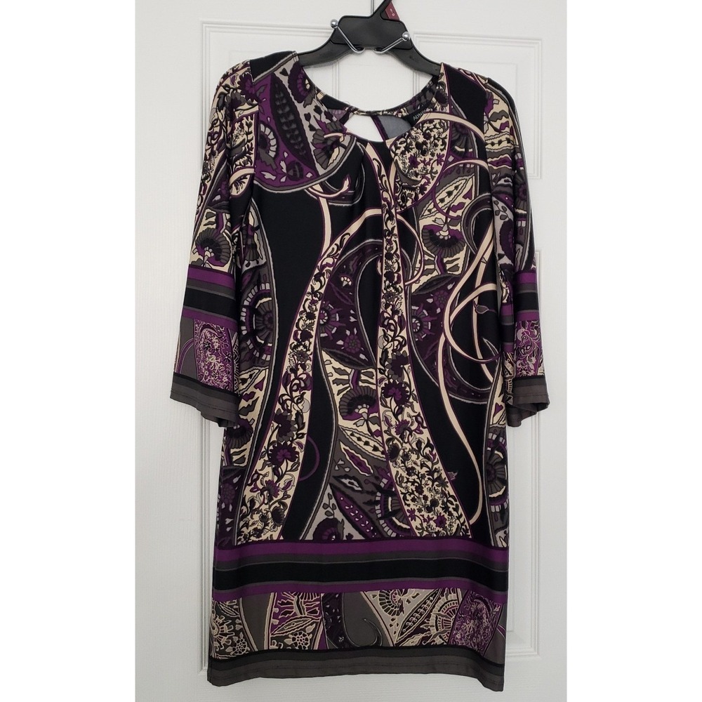 Alyn Paige‎ Womans 3/4 Sleeve Dress Size Medium